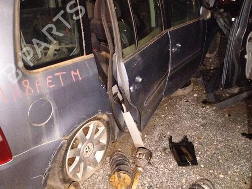 Used Rear right window mechanism VW TOURAN (1T1, 1T2) 1.9 TDI (105 hp) 18591421