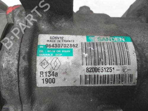 AC-Kompressor RENAULT CLIO III (BR0/1, CR0/1) 1.2 16V (BR02, BR0J, BR11, CR02, CR0J, CR11) (75 hp) 26157548