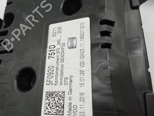 Used Instrument cluster SEAT LEON (5F1) [2012-2021]  26230417
