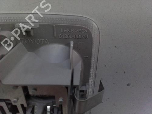 Interior roof light TOYOTA YARIS (_P13_) 1.5 (NSP131_) | BP18596127I8 