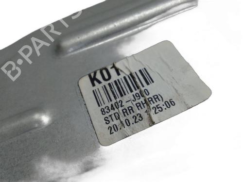 Rear right window mechanism HYUNDAI KONA (OS, OSE, OSI) 1.0 T-GDi Hybrid 48V | BP30051493C25 
