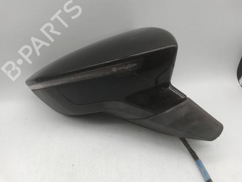 Used Right mirror SEAT LEON (5F1) 2.0 TDI (150 hp) 28146585