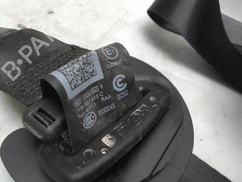 Rear right seatbelt VW MULTIVAN T5 (7HM, 7HN, 7HF, 7EF, 7EM, 7EN) 2.0 TDI | BP24997708I28 