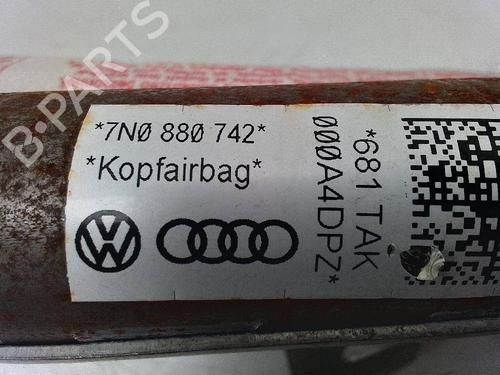 Right curtain airbag SEAT ALHAMBRA (710, 711) 2.0 TDI | BP18597521C12 