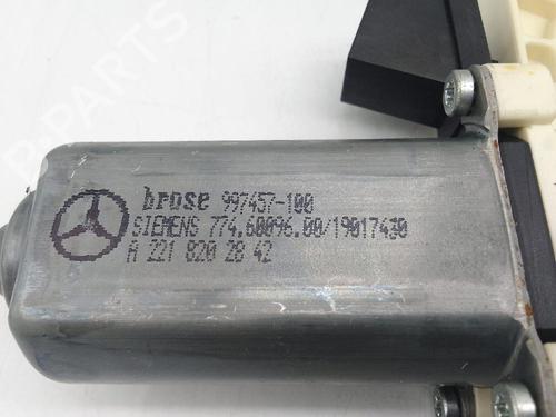 Right front window motor MERCEDES-BENZ S-CLASS (W221, V221) S 320 CDI (221.022, 221.122) | BP26409481E20 