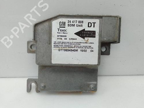 Kollisjonspute styreenhet OPEL CORSA C (X01) 1.0 (F08, F68) | BP22344527M53 