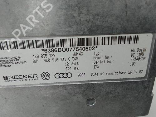 Electronic module AUDI Q7 (4LB) 6.0 TDI quattro | BP21526917M83 