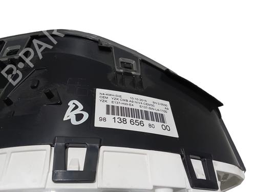 Instrument cluster PEUGEOT 2008 I (CU_) 1.6 BlueHDi 100 | BP35722129C47  - Image 6