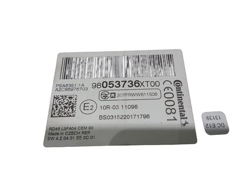 Radio CITROËN C3 II (SC_) 1.2 VTi 82 | BP29935916E6 