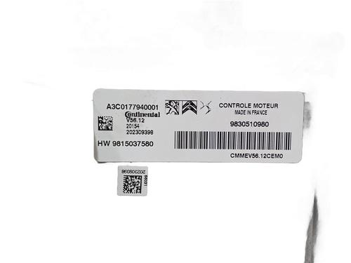 Engine control unit (ECU) CITROËN C3 III (SX) 1.5 BlueHDi 100 (SXYHYP, SXYHTU) | BP33166488M57 - Image 2