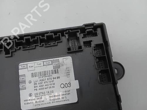 Electronic module MERCEDES-BENZ S-CLASS (W221, V221) S 320 CDI (221.022, 221.122) | BP28053053M83 