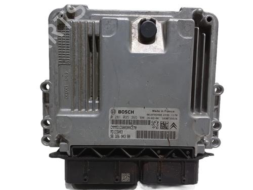 Engine control unit (ECU) CITROËN BERLINGO (ER_, EC_) 1.5 BlueHDi 100 | BP33457555M57 - Image 2