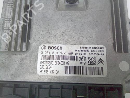 Computer motormanagement CITROËN C4 Picasso I MPV (UD_) 2.0 HDi 138 (136 hp) 26159681
