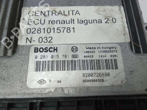 Engine control unit (ECU) RENAULT LAGUNA II (BG0/1_)  | BP23456211M57 
