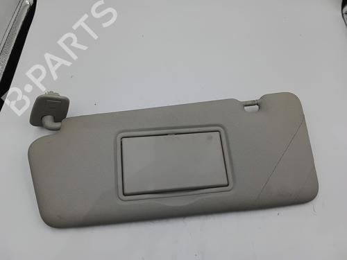 Left sun visor RENAULT MEGANE III Hatchback (BZ0/1_, B3_) 1.2 TCe (BZ2B, BZ11) BP27924177I1