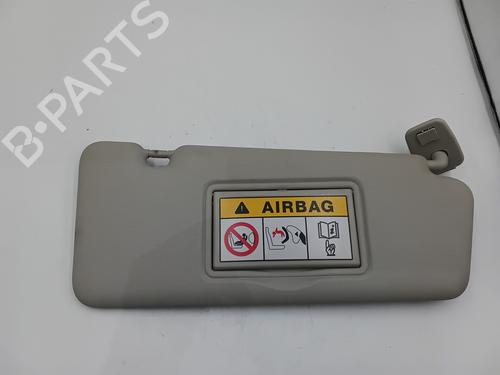 Right sun visor RENAULT MEGANE III Hatchback (BZ0/1_, B3_) 1.2 TCe (BZ2B, BZ11) BP27924179I2
