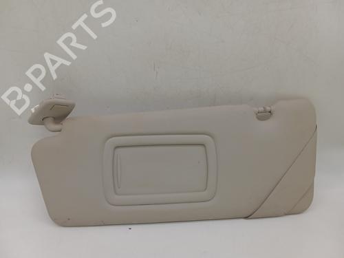 Left sun visor RENAULT MEGANE III Hatchback (BZ0/1_, B3_) 1.2 TCe (BZ2B, BZ11) BP29385423I1