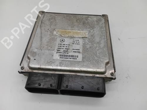 Engine control unit (ECU) MERCEDES-BENZ A-CLASS (W176) A 160 CDI / d (176.011) A6519007600