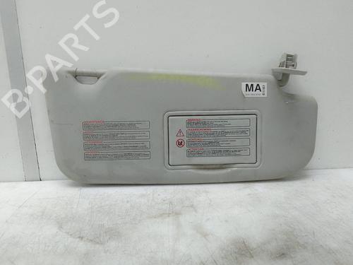 Used Right sun visor Right sun visor NISSAN QASHQAI I (J10, NJ10) [2006-2015] 19449316 19449316
