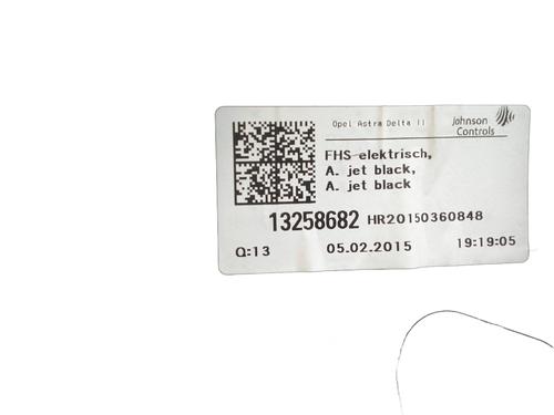 Rear right panel OPEL ASTRA J (P10) 1.6 CDTi (68) | BP30051536C61 