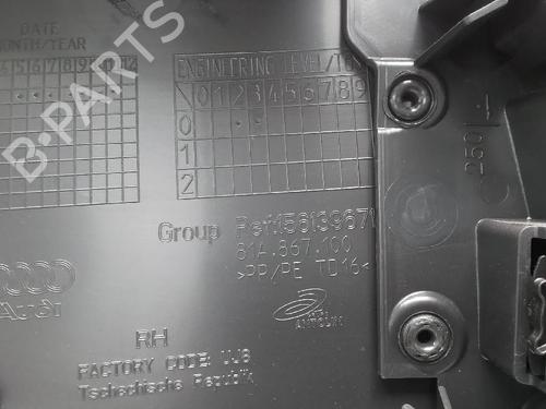 Used Front right panel AUDI Q2 (GAB, GAG) 35 TFSI (150 hp) 23654496