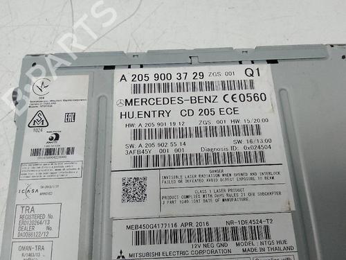 Radio MERCEDES-BENZ C-CLASS T-Model (S205) C 200 d (205.207) | BP20230810E6 