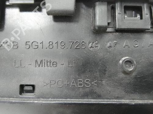 Air vent VW GOLF VII (5G1, BQ1, BE1, BE2) 1.6 TDI 4motion 5G1819728