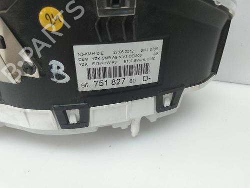 Instrument cluster PEUGEOT 208 I (CA_, CC_) 1.2 VTI 82 | BP22214663C47 