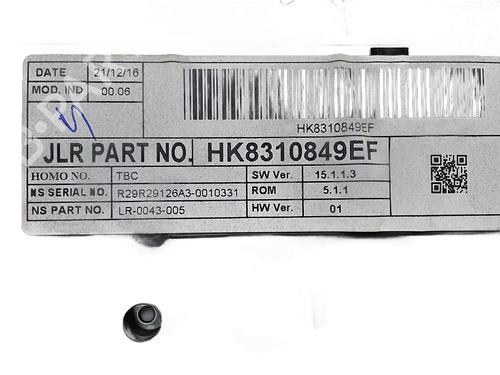 Instrument cluster JAGUAR F-PACE (X761) 2.0 TD4 AWD | BP18576518C47