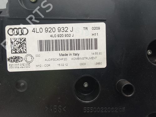 Instrument cluster AUDI Q7 (4LB) 3.0 TDI quattro | BP29396630C47 