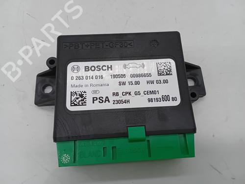 Electronic module OPEL CROSSLAND X / CROSSLAND (P17, P2QO) 1.2 (75) 9819360080