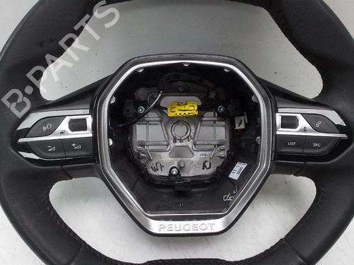 Used Steering wheel PEUGEOT 208 II (UB_, UP_, UW_, UJ_) 1.5 BlueHDI 100 (102 hp) 18576435