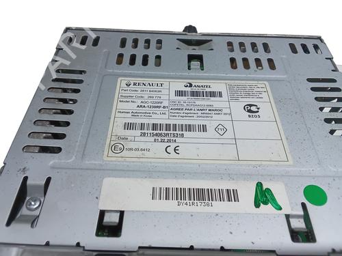 Radio RENAULT KANGOO Express (FW0/1_) 1.5 dCi 75 (FW07, FW10, FW04) | BP33688366E6 - Image 4