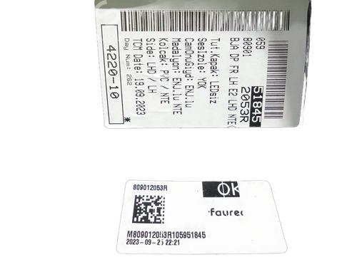 Front left panel RENAULT CLIO V (B7_) 1.5 Blue dCi 115 (B7AD) | BP32155866C58  - Image 6