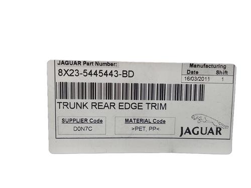 Boot lining JAGUAR XF I (X250) 3.0 D | BP31013588I3 