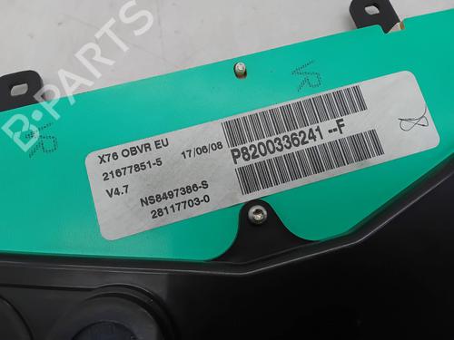 Instrument cluster RENAULT KANGOO Express (FC0/1_) 1.5 dCi (FC1E) | BP30192252C47 