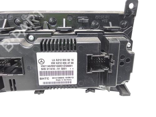 Climate control MERCEDES-BENZ E-CLASS (W212) E 300 Hybrid / BlueTEC Hybrid (212.098) | BP23185488I5 - Image 2