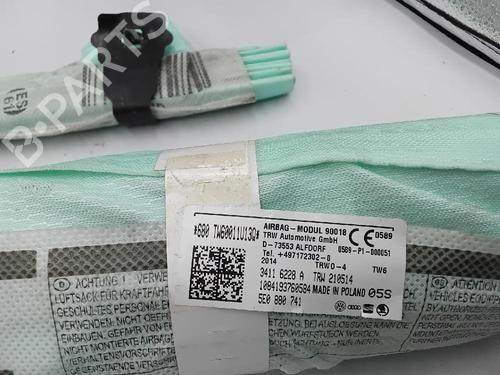 Venstre gardin airbag SKODA OCTAVIA III (5E3, NL3, NR3) 1.6 TDI (105 hp) 26492749