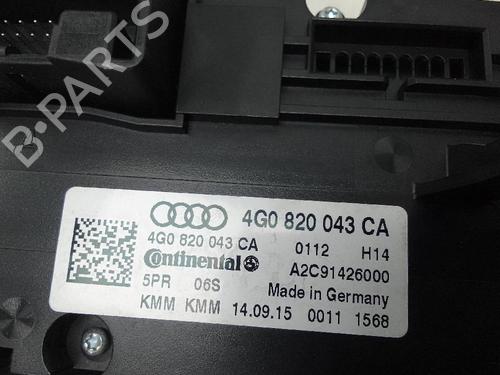 Climate control AUDI A6 C7 Avant (4G5, 4GD)  | BP18584648I5 