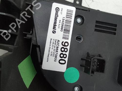 Commande Chauffage OPEL ZAFIRA TOURER C (P12) 1.6 CDTI (75) | BP18861846I5 
