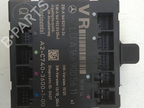 Used Comfort control module Comfort control module MERCEDES-BENZ A-CLASS (W176) A 180 CDI / d (176.012) (109 hp) 18738662 18738662