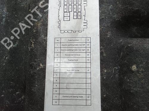 Luggage compartment floor VOLVO V60 I (155) D3 / D4 | BP26050317I33 