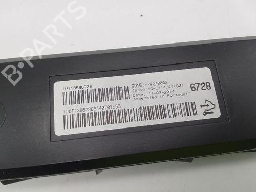 Used Electronic module OPEL ASTRA J (P10) 1.6 (68) (115 hp) 25811715