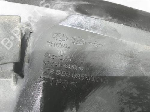 Rear left wheel arch trim KIA SPORTAGE III (SL) 1.7 CRDi | BP31582873C136
