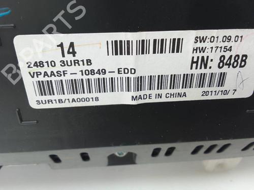 Instrument cluster NISSAN X-TRAIL III (T32_, T32R, T32RR) 1.3 DIG-T | BP22364810C47 