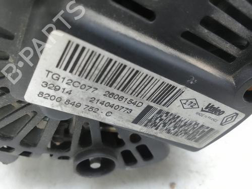 Generator RENAULT MEGANE III Hatchback (BZ0/1_, B3_) 1.2 TCe (BZ2B, BZ11) | BP27924184M7 