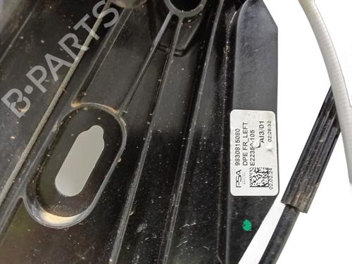 Front left window mechanism DS DS 4 II (FR_, FB_, F3_, FP_) E-TENSE 225 (F3DGZT) | BP38773234C22 - Image 4