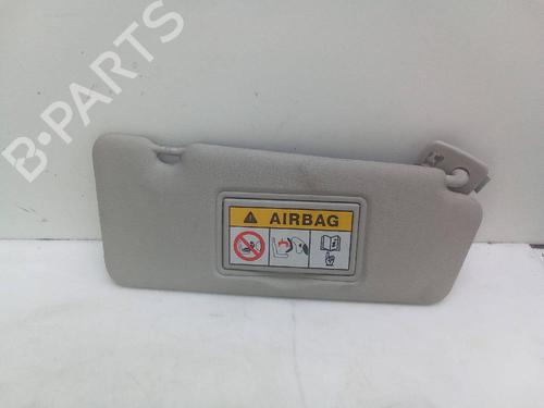 Right sun visor RENAULT CLIO IV (BH_) 0.9 TCe 90 (BHNF, BHMA, BHMH, BHJK, BHJR) | BP18839616I2 