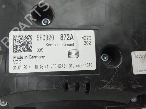 Instrument cluster SEAT LEON (5F1)  | BP21284543C47 