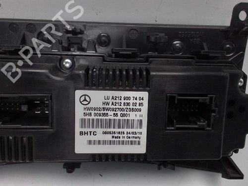 Used Climate control MERCEDES-BENZ E-CLASS (W212) E 350 CGI (212.057) (292 hp) 24465339